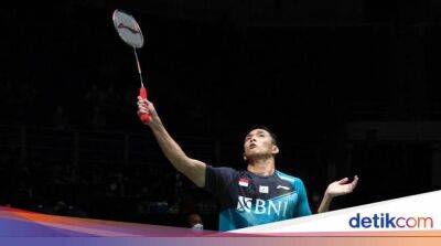 Jonatan Christie - Babak Kedua - Kejuaraan Dunia 2022: Jonatan Christie Lolos ke Babak Kedua - sport.detik.com -  Tokyo - Indonesia - Thailand