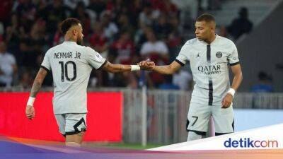 Kylian Mbappe - Sergio Ramos - Christophe Galtier - Paris Saint-Germain - Neymar dan Mbappe Sudah Baikan, Lille Langsung Jadi Korban - sport.detik.com