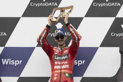 MotoGP: Pecco Bagnaia learns from mistakes to seal third-straight victory in Austria