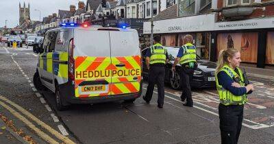 Man taken to hospital after police incident shut Cardiff road - walesonline.co.uk