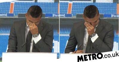 Casemiro breaks down in tears ahead of Manchester United move during Real Madrid farewell