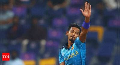 Jeffrey Vandersay - Dushmantha Chameera ruled out of Sri Lanka's Asia Cup squad with leg injury - timesofindia.indiatimes.com - Sri Lanka - Afghanistan - Bangladesh