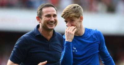 Frank Lampard - Brennan Johnson - Anthony Gordon - Frank Lampard basing Everton transfer call with Anthony Gordon on own playing career - msn.com -  Chelsea