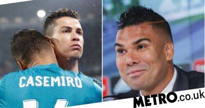 Casemiro sends message to Cristiano Ronaldo over his Manchester United future and targets Premier League title