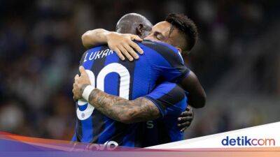 Romelu Lukaku - Inter Milan - Lautaro Martinez - Karena Lautaro Martinez Rindu Lukaku Melulu - sport.detik.com