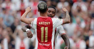 Two key Ajax players speak out on Antony future amid Manchester United transfer interest