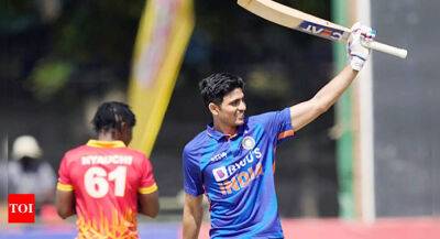 India vs Zimbabwe: It's a special hundred, this one is for my dad, says Shubman Gill - timesofindia.indiatimes.com - Zimbabwe - India -  Harare