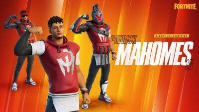Patrick Mahomes is the latest athlete to join the Fortnite world