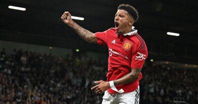 Cristiano Ronaldo - Borussia Dortmund - Jadon Sancho - Anthony Elanga - 'George Best would be proud!' - Man United fans go wild as Jadon Sancho scores vs Liverpool FC - manchestereveningnews.co.uk - Manchester -  Sancho