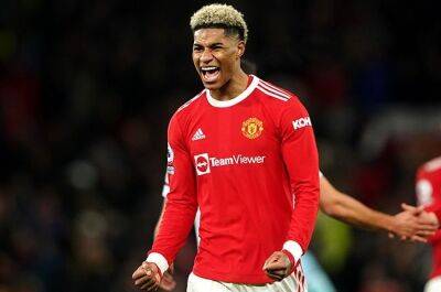 Marcus Rashford - Jadon Sancho - Man United beat Liverpool to secure Ten Hag's first win - news24.com - Britain - Manchester -  Sancho - Liverpool