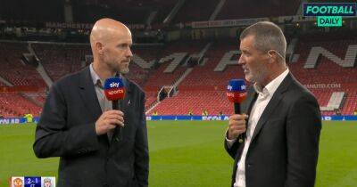 Erik ten Hag shocks Roy Keane by giving 'f****** good' verdict on Man United win vs Liverpool FC