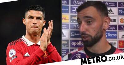Bruno Fernandes speaks out on Cristiano Ronaldo’s future at Manchester United after Liverpool win