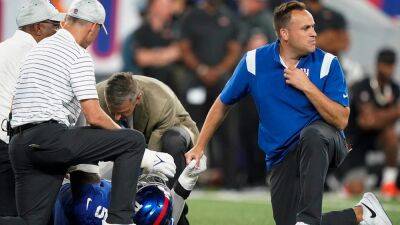 John Minchillo - Brian Daboll - Giants' Kayvon Thibodeaux could miss 3-4 weeks with sprained MCL: report - foxnews.com - New York -  New York - state Tennessee - state New Jersey - county Rutherford