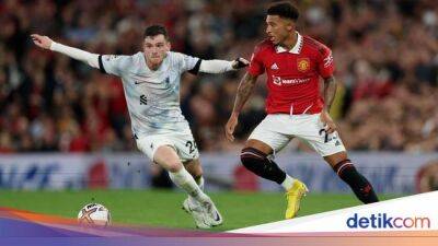 Marcus Rashford - Jadon Sancho - Andy Robertson - Liga Inggris - Robertson: Liverpool Tak Boleh Ketinggalan Melulu - sport.detik.com - Manchester -  Sancho - Liverpool