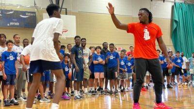 Hometown NBA star launches foundation to get Montreal kids into sports