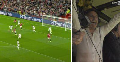 Gary Neville: Footage of Man Utd legend celebrating next to Jamie Carragher vs Liverpool