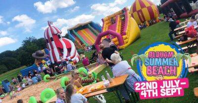 Grab your bag and head to the beach! Oldham Summer Beach is returning to town