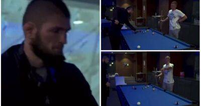 Khabib Nurmagomedov: UFC legend playing pool in 2021 is hilarious