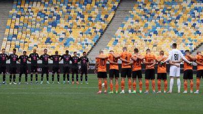 Symbolism, empty seats: soccer returns to Ukraine amid war - cbc.ca - Russia - Ukraine -  Donetsk