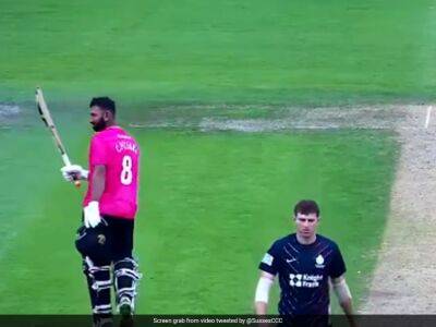 Watch: Cheteshwar Pujara Scores Third Quick-fire Ton, Helps Sussex Notch 400 In Royal London One-Day Cup