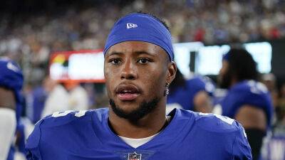 Giants' Saquon Barkley ready to prove doubters wrong: 'F--- everybody'