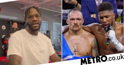 Deontay Wilder blames ‘stamina problems’ for Anthony Joshua’s defeat to Oleksandr Usyk