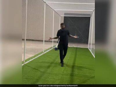 Watch: Hardik Pandya Imitates Jasprit Bumrah's Bowling And Celebration In Training. Internet Is Amazed