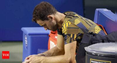 Top seed Grigor Dimitrov forced to retire against Dominic Thiem in Winston-Salem Open