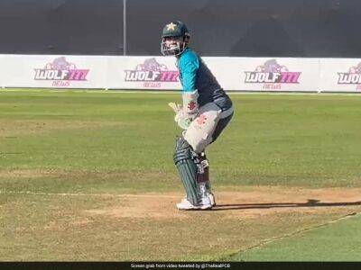 Shaheen Afridi - Watch: Mohammad Rizwan Practices Power-hitting Ahead Of India vs Pakistan Asia Cup Match - sports.ndtv.com - India - Dubai - Pakistan