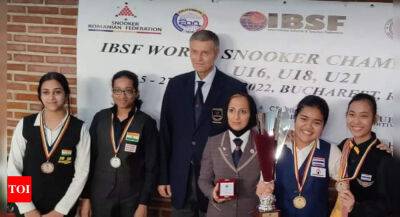 Double podium finish for India in IBSF World Junior Snooker Championships