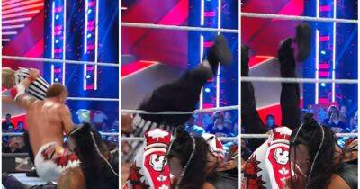 Seth Rollins - Bianca Belair - Wwe Raw - Rhea Ripley - Finn Balor - Edge - Edge: WWE icon’s Raw match produces hilarious referee moment - givemesport.com