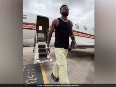 Watch: Sneak Peek Into Hardik's Life - Private Jet, Family And Practice - sports.ndtv.com - Ireland - India - Dubai - Pakistan