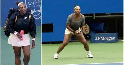 Serena Williams: Fans encouraged by clip of training session for US Open