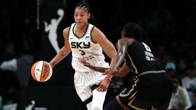 James Wade - Courtney Vandersloot - Candace Parker - Sky top Liberty behind Candace Parker's 14 points, move onto next round in WNBA playoffs - foxnews.com - New York -  New York -  Chicago - county Dallas - state Connecticut