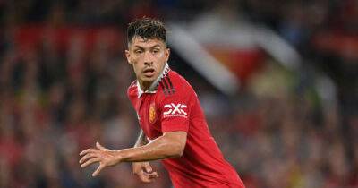 Marcus Rashford - Jadon Sancho - Roberto Firmino - Luis Díaz - Man Utd fans are loving Lisandro Martinez’s celebration at FT after beating Liverpool - msn.com - Manchester - Argentina -  Sancho