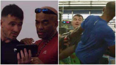 Leon Edwards - UFC 278: Amazing footage shows Leon Edwards' team drilling head-kick KO - givemesport.com