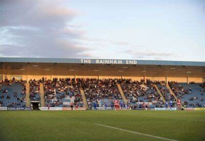 Two arrested after alleged racist and homophobic abuse during Gillingham cup tie against Exeter City