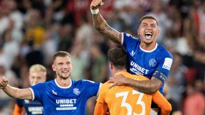 Rangers beat PSV Eindhoven to reach Champions League group stages