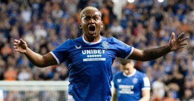 Alfredo Morelos reacts to Rangers Champions League glory as banished striker roars 'we are back'