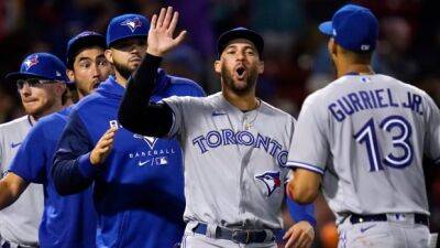 Springer's 10th-inning RBI double lifts Blue Jays over Red Sox for 6th win in 7 games