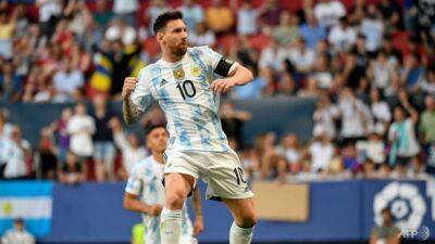 Lionel Messi - Messi's Argentina prove top draw at World Cup: Official - channelnewsasia.com - Qatar - France - Germany - Brazil - Usa - Argentina - Mexico -  Doha - Uae - Saudi Arabia