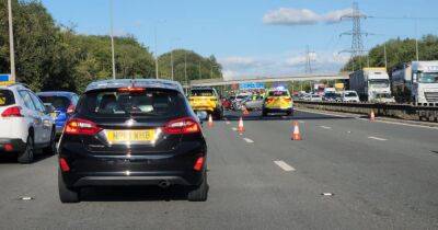 BREAKING: Huge delays on M60 as three lanes closed after seven-car crash - latest updates