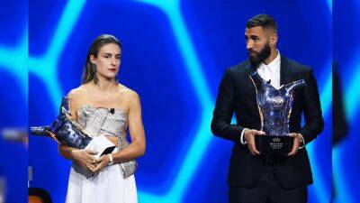 Alexia Putellas - Kevin De-Bruyne - Thibaut Courtois - Karim Benzema - Beth Mead - Sarina Wiegman - Lena Oberdorf - Karim Benzema And Alexia Putellas Win UEFA Player Of The Year Prizes - sports.ndtv.com - Manchester - France - Germany - Spain -  Istanbul