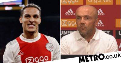 Wesley Fofana - Nicolas Pepe - Alfred Schreuder - Ajax head coach Alfred Schreuder still confident of Antony stay despite improved Manchester United offer - metro.co.uk - Manchester - Netherlands - Brazil