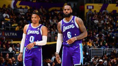 Lakers' Russell Westbrook receives support from LeBron James, Patrick Beverley as old rivals become teammates