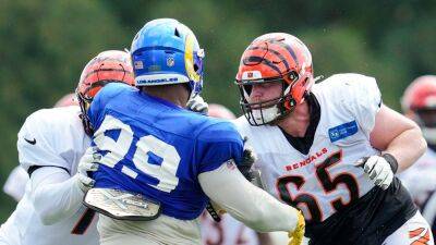Rams, Bengals joint practice erupts into massive brawl, Aaron Donald swings helmets