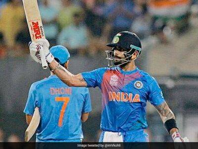 "Being This Man's Trusted Deputy...": Virat Kohli's Viral Pic With MS Dhoni
