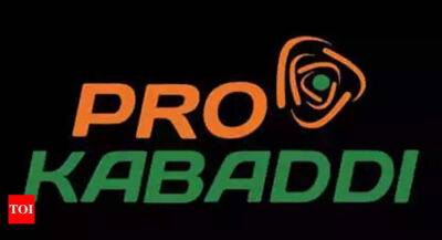 Pro Kabaddi League to welcome back fans as new season begins on October 7 - timesofindia.indiatimes.com -  Pune -  Hyderabad