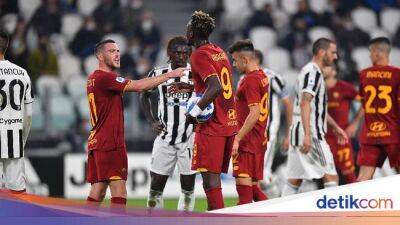 Angel Di-Maria - Bryan Cristante - Chris Smalling - As Roma - Juventus Vs Roma: Siapa Bakal Kebobolan Lebih Dulu? - sport.detik.com