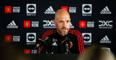 Erik ten Hag press conference LIVE Manchester United team news for Southampton